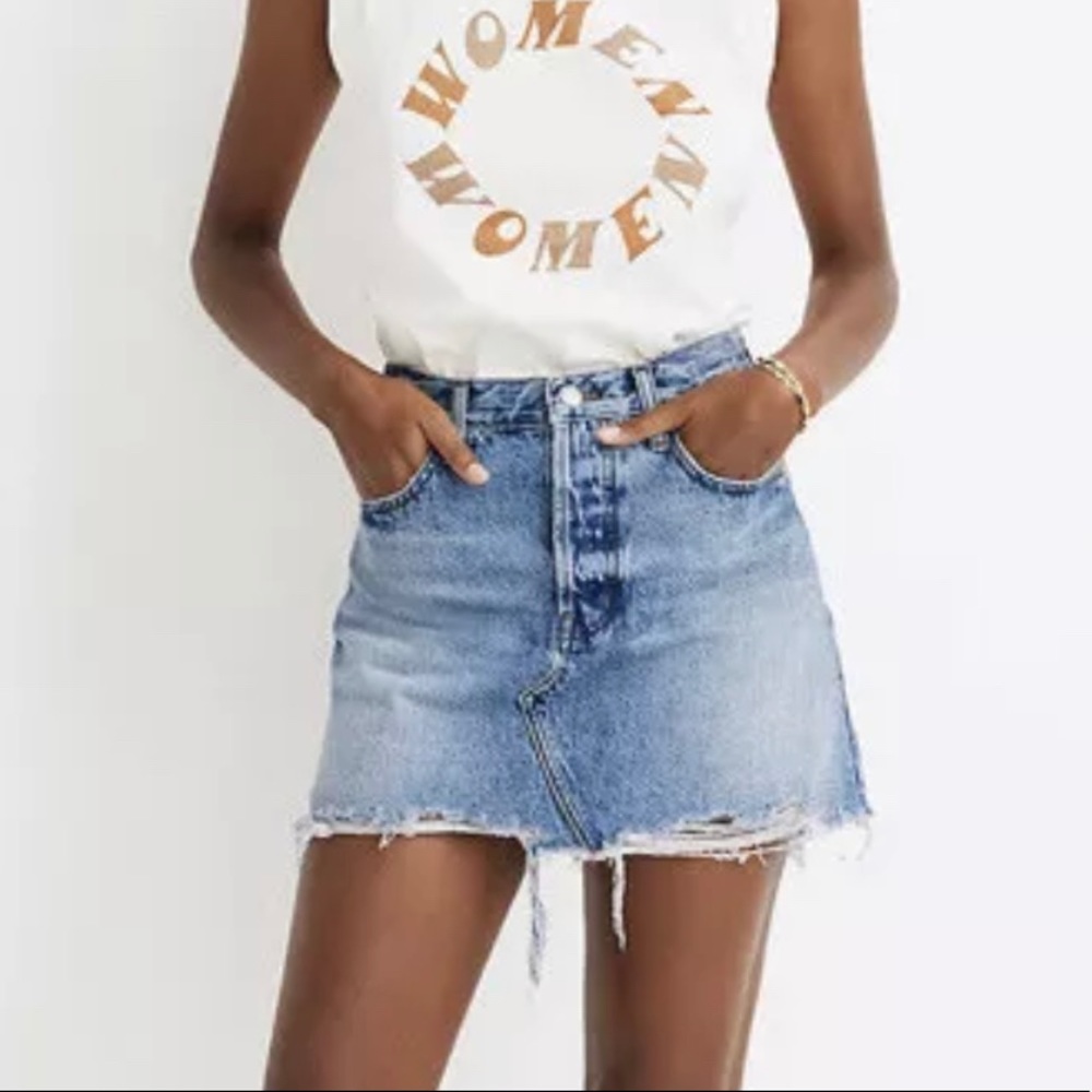 Madewell Denim Skirt